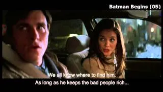 Batman Begins (clip2-3) -Revenge, Justice, The Rotting Ciy That Preys on the Desperate