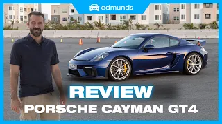 2021 Porsche Cayman GT4 Review | Going Fast and Having Fun! | Price, Engine, Specs, 0-60 & More