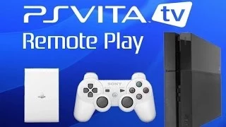 PS Vita TV Remote Play with PS4 (Demonstration)