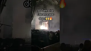 50 Cent Final lap Tour entrance in Irvine CA 🔥#50cent #live #shorts #liveconcerts