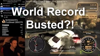 Nearly busted during the World Record!
