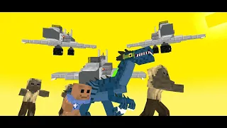 TOP GUN - Monster School Minecraft Animation