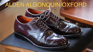 【靴磨き】オールデンで人気のアルゴンキン、動画と一緒に道具等やヒントのキーワードは概要より #靴磨き #asmr #alden