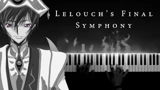 Code Geass - Lelouch's Final Symphony (Piano Medley) | Madder Sky x Lelouch's Final Theme