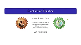 Linear Diophantine Equation