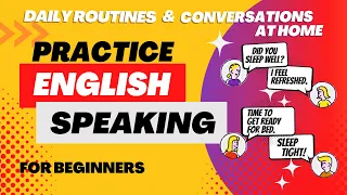 Practice English Speaking | Daily Routine chosen by ChatGPT | At Home English Conversation