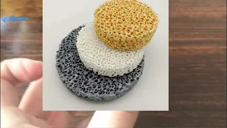 ceramic foam filter| vivian@toppopsourcing.com| whatsapp: 86 18979913293