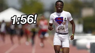 13-Year-Old Drops National 800m Record!