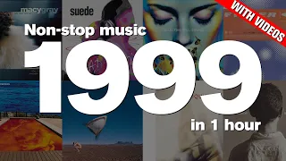 1999 in 1 hour Top hits feat. Macy Grey, Suede, Lenny Kravitz, Blur, Filter, Cranberries and more!