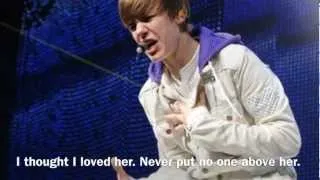 Justin Bieber - Baby (Live Version) with Lyrics