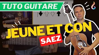 Apprenez "Jeune Et Con" de SAEZ - Leçon de Guitare Complète et Simplifiée