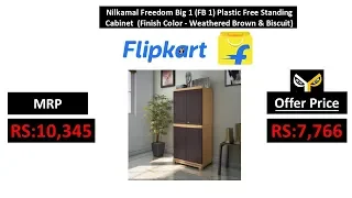 Nilkamal Freedom Big 1 (FB 1) Plastic Free Standing Cabinet