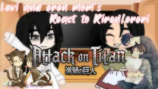 [🍓] Levi and eren mom's react to riren/ereri! |Gacha club| AOT! [Ft.Levi & eren!]