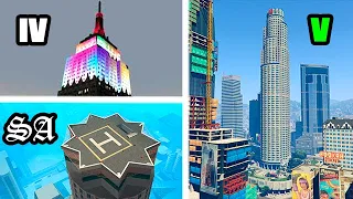 Tallest building in GTA Games (Evolution)