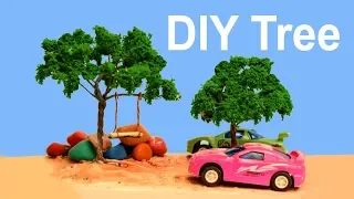 Easy Wire Tree Tutorial – Model Railroad | DIY Tree | How to make an artificial Bonsai Tree