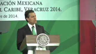 Abanderamiento de la Delegación Mexicana de los Juegos Centroamericanos y del Caribe, Veracruz 2014