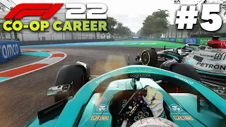 ALMOST KILLED RUSSELL - F1 22 CO-OP CAREER Part 5 (Aston Martin)