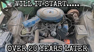 DIY: Trying to start an engine that hasn't started in over 20 YEARS!!