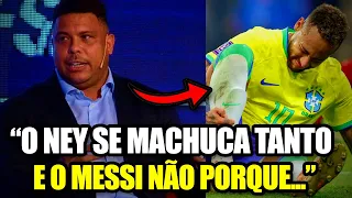 🚨 EITA! RONALDO FENÔMENO REVELA CONSELHO PARA NEYMAR SE LESIONAR MENOS!