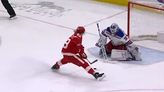 Rangers and Red Wings battle for shootout victory