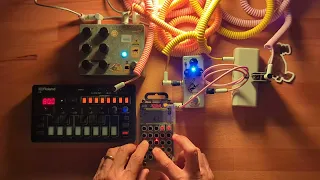 Lofi hymn, Burial style drums on Roland J6 and Pocket Operator PO-133