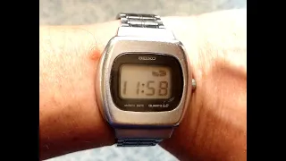 Seiko LCD vintage unboxing and visual review, speechless