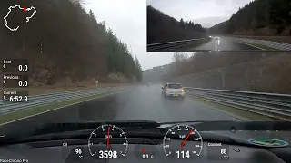 Nürburgring - GR Yaris - 19/03/23 - Proper Wet