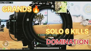 SOLO 6 KILL 🔥| HIGHLIGHTS | GRANDS POV | RULERS OF HELL.