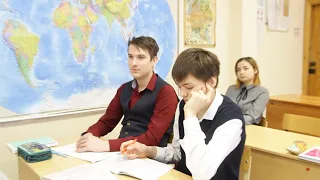 Открытый урок по русскому языку, 8а класс