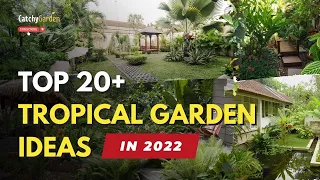 +20 BEST Tropical Garden Ideas in 2023 🌴☘️🌳// Gardening Ideas