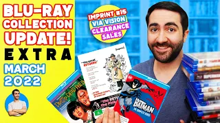 EXTRA Blu-ray Update Haul March 2022 - MEGA Deals & Special Editions! | Dave Lee Down Under