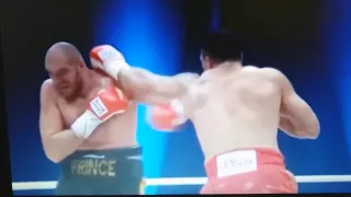 Klichko vs Fury Бой Кличко против Фьюри удар в спину