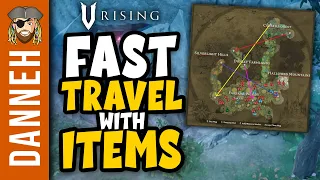 How to Fast Travel with Materials in V Rising using the Cave System