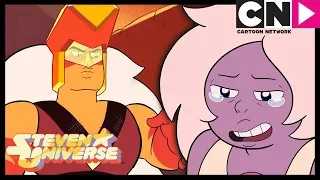 Steven Universe | Amethyst Loses Hope Fighting Jasper | Earthlings | Cartoon Network