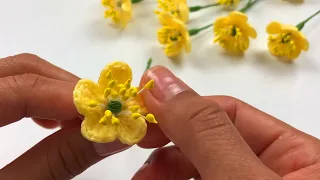 Crochet Buttercup Flower