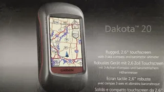 Обзор моего туристического навигатора Garmin Dakota 20.