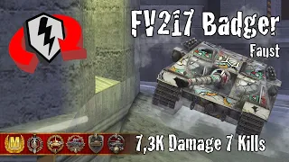 FV217 Badger  |  7,3K Damage 7 Kills  |  WoT Blitz Replays