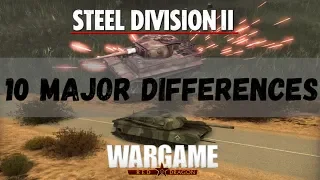 10 Major Differences Between Wargame Red Dragon And Steel Division 2