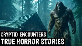 12 TRUE Terrifying Cryptid Encounters Horror Stories (Dogman, Sasquatch, Wendigo, Deep Woods,Creepy)