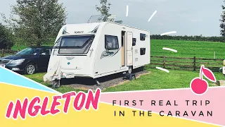 Our First Real Trip In The Caravan to Ingleton | Yorkshire | Ingleton Waterfalls | Cherry Adventures