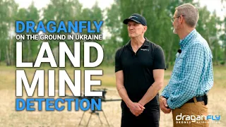 Draganfly Ukraine Landmine Detection Demonstration Test