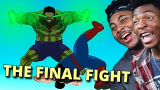 He's getting STRONGER!! | Superman Vs Hulk (Part 3) Taming The Beast II