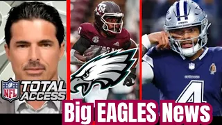 CRAZY Eagles News NFL Total Access- Does Dak Prescott have enough around him to get another contrac