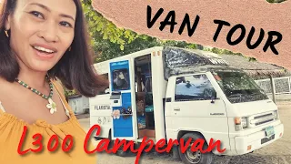 Van Tour | L300 Campervan | 3 Bedroom Campervan | #vanlifephilippines #l300campervan #bigwhite