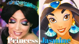 PRINCESS JASMINE Makeup!