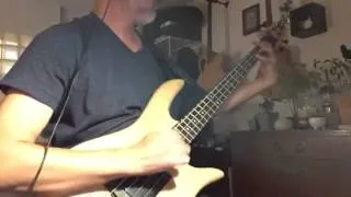 Can't take my eyes (Slap bass cover)