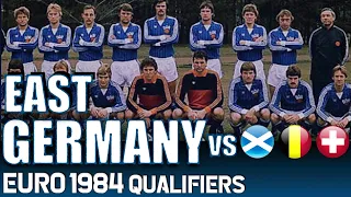 East Germany Euro 1984 Qualification All Matches Highlights | Road to France