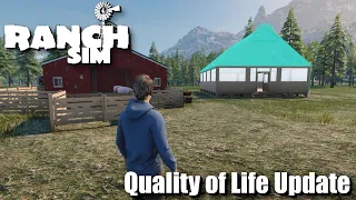 "Quality of Life Update" - Ranch Simulator - Episode 6