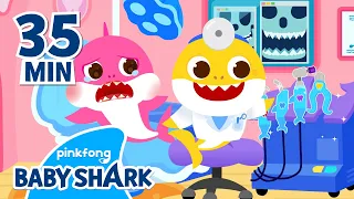 🏥Mommy Shark Visits Baby Shark Doctor | +Compilation | Boo-Boo Episodes | Baby Shark Official