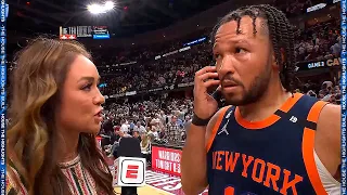 Jalen Brunson talks Game 1 win, Postgame Interview | April 15, 2023 NBA Playoffs